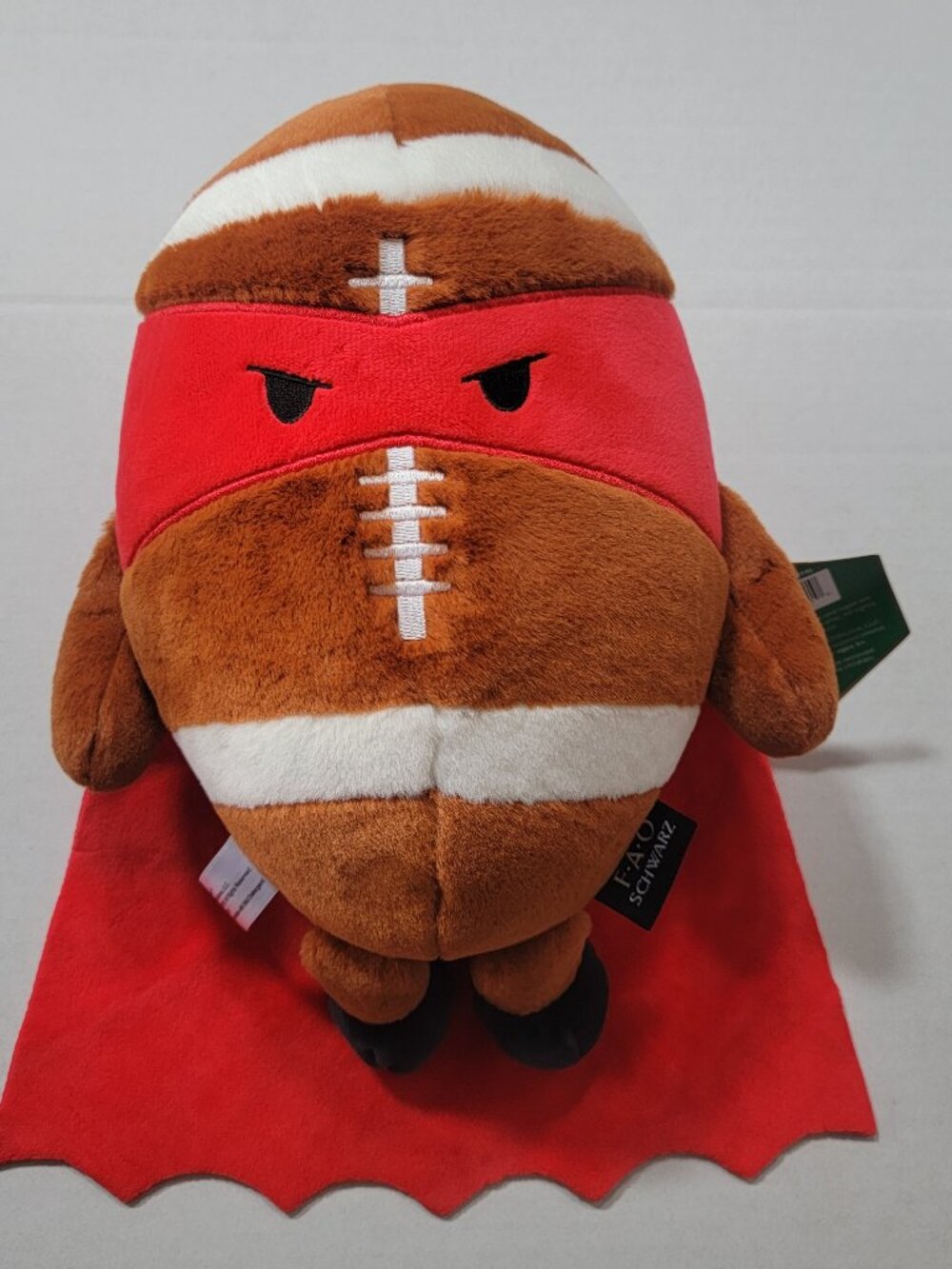 NWT Fao Schwarz Football Plush Heroes Of The Game